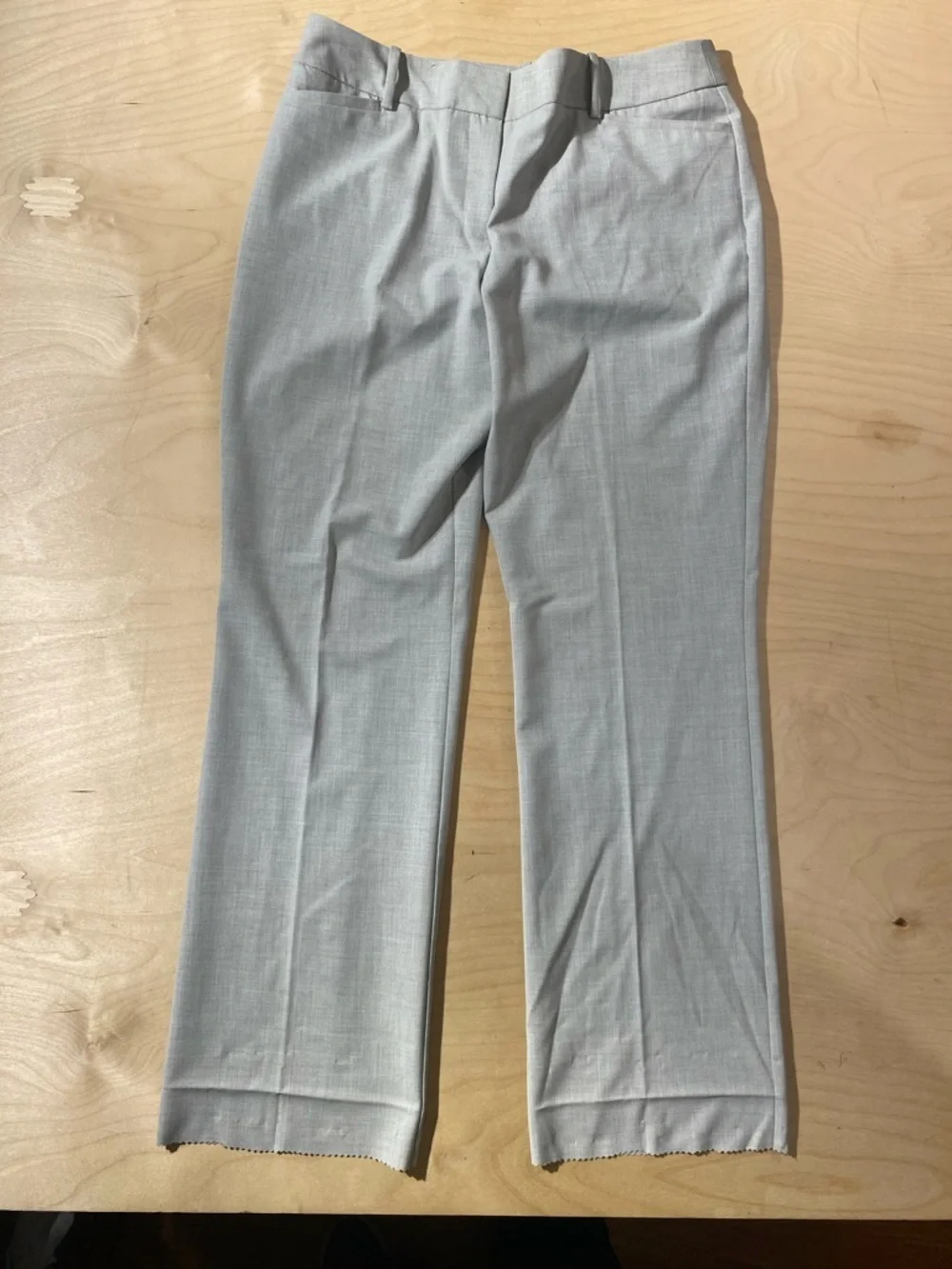 Worthington Light Gray  Dress Pants 8 (Will need hemmed) (RB)